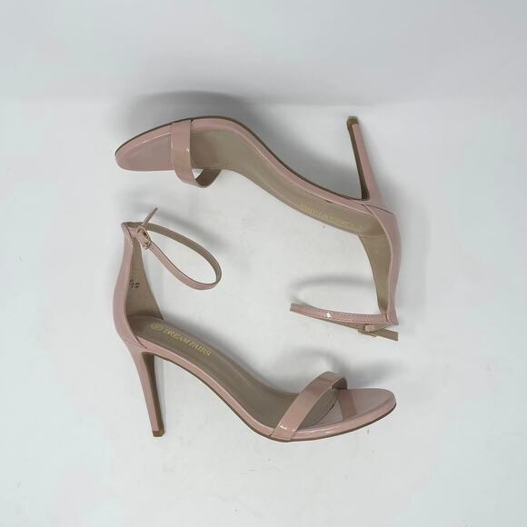 Dream Pairs Karrie Blush Pink Stiletto Heel Strappy Sandal - Picture 6 of 8